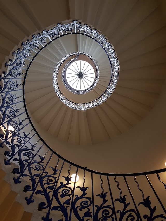 queen house stairs